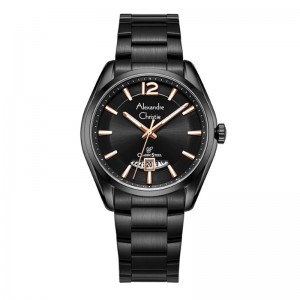 Alexandre Christie AC 8679 Black Rosegold MDBIPBARG